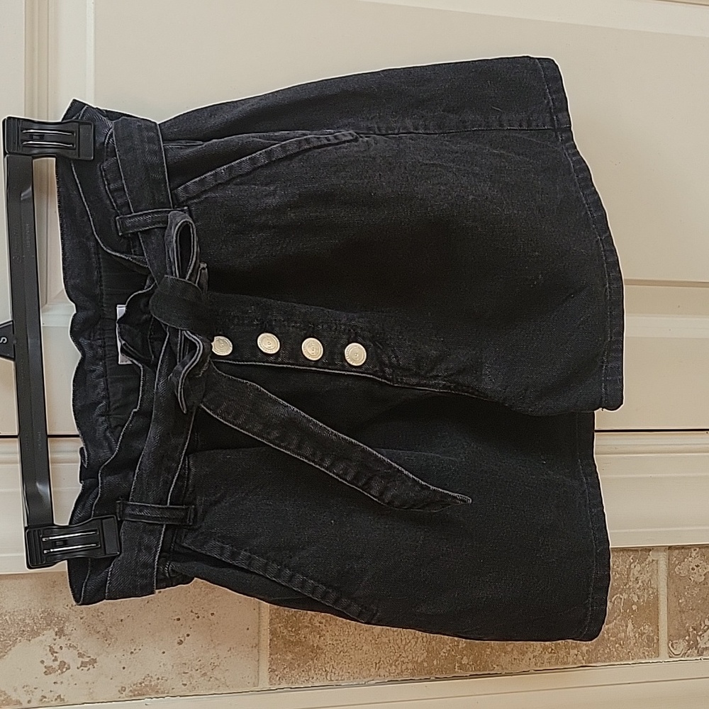 Loft  Paper Bag Tie Waist Shorts